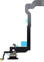 Geschikt voor: Iphone X - Oplaad Connector Flex - Zwart