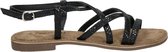 Lazamani Sandalen zwart - Maat 37