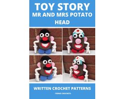Toy Story Mr and Mrs Potato Head - Written Crochet Patterns