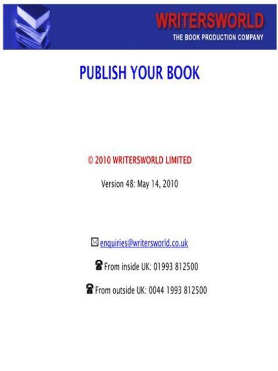 How to Publish Your Book - cover