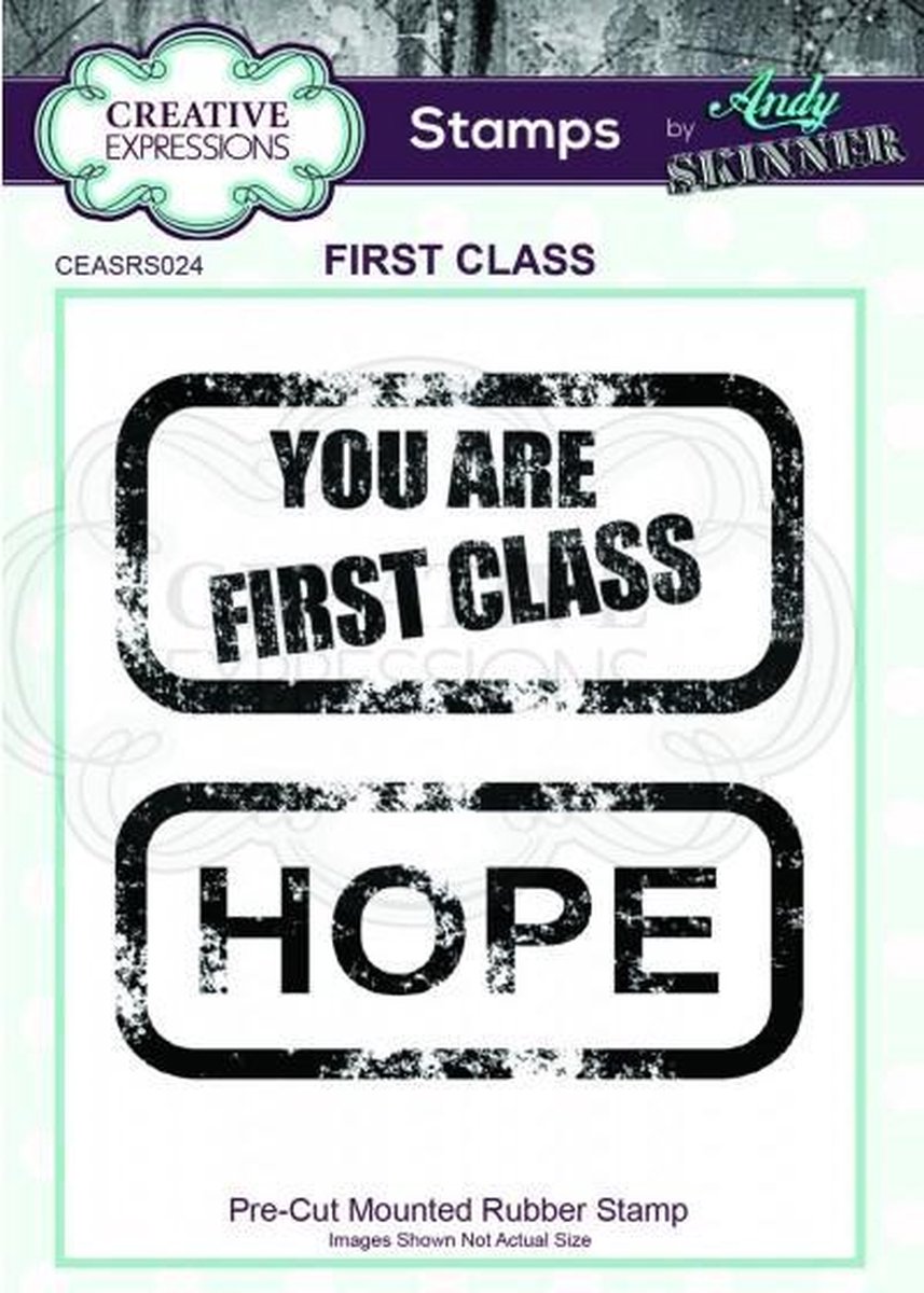 Creative Expressions Cling stamp - Quotes - 5 x 5cm