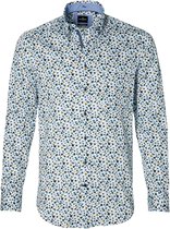Jac Hensen Overhemd - Modern Fit - Groen - 4XL Grote Maten