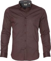 Dstrezzed Overhemd - Slim Fit - Bordo - XL