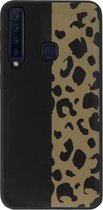 ADEL Siliconen Back Cover Softcase Hoesje Geschikt voor Samsung Galaxy A9 (2018) - Luipaard