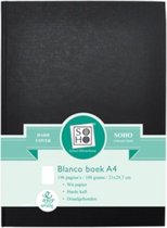 Soho Dummyboek Blanco A4 21 X 29,7 Cm Papier Zwart