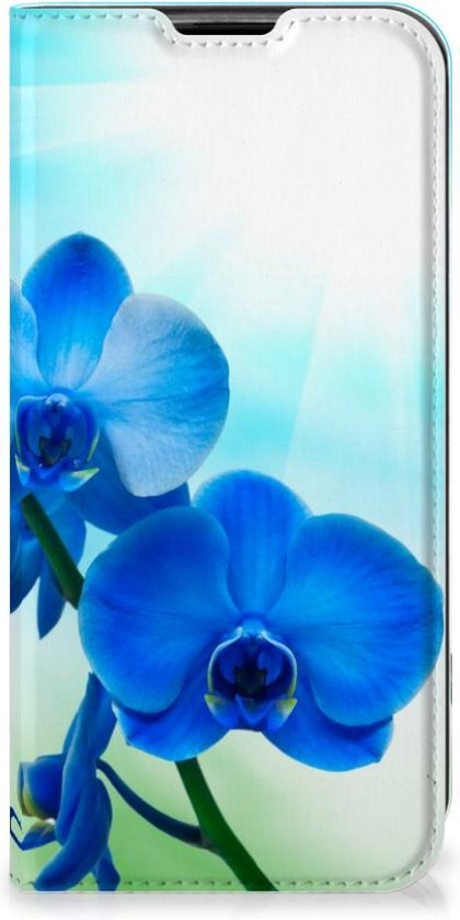 Stand Case avec photo Huawei P40 Lite Phone Case Orchid Blauw
