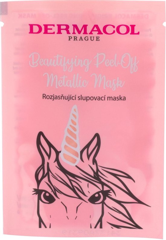 Foto: Dermacol beautifying peel off metallic mask brightening face mask