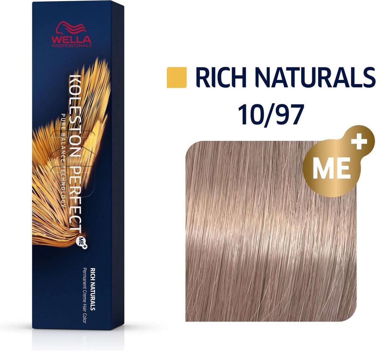 Wella Professionals Koleston Perfect Me+ - Haarverf - 10/97 Rich Naturals - 60ml