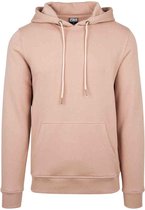 Urban Classics Hoodie/trui -XS- Basic Sweat Roze/Oranje