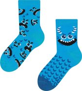 Good Mood Kinder Sokken - Blauw Monster - 31-34