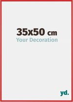 Fotolijst 35x50 cm - Aluminium - Rood Ferrari - New York