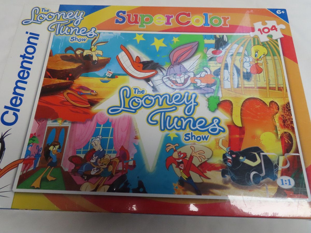 Clementoni - The looney Tunes show - Puzzel - 104 stukjes