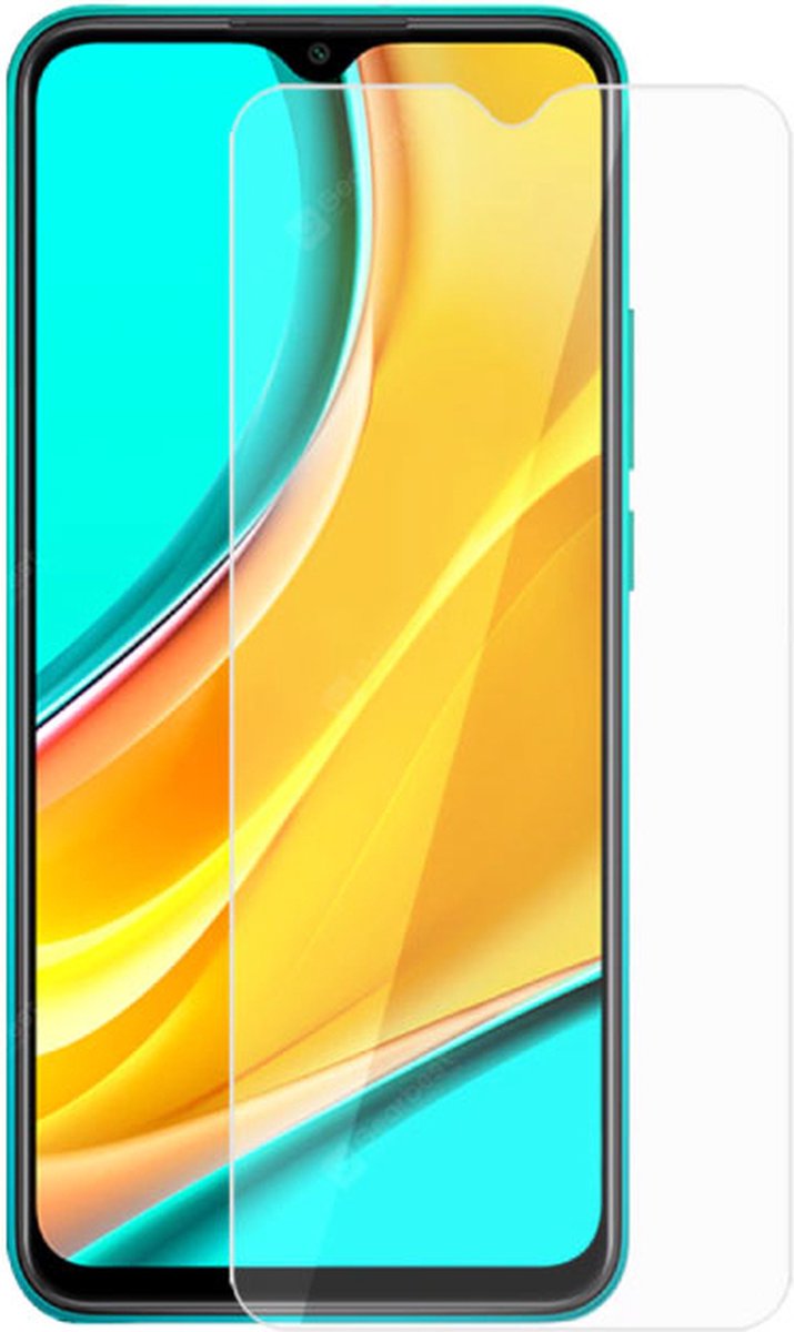 LuxeBass Screenprotector geschikt voor Xiaomi Redmi 9 - beeldscherm - scherm - tempered glas