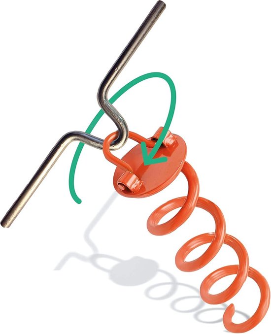 Loggyland Bodenanker eindrehbar für Schaukel etc. 58 cm