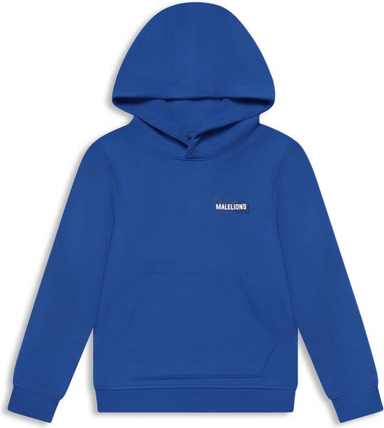 Jongens hoodie Borders - Kobalt blauw