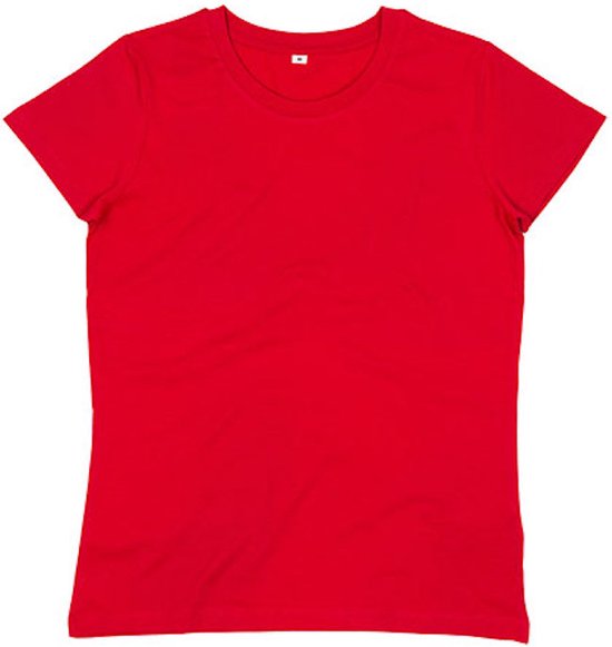Damesshirt 'Essential T' met ronde hals Red - XL
