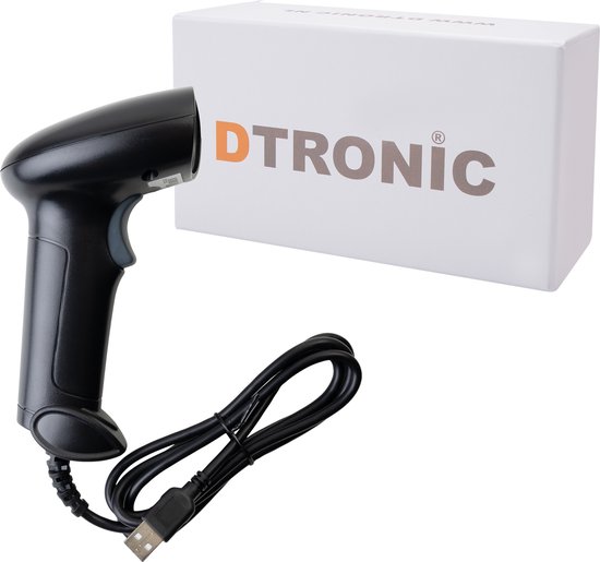 Universele Barcodescanner | DTRONIC DT3322 - Plug&Play - 70 graden sensor - Veelzijdig en Betaalbaar