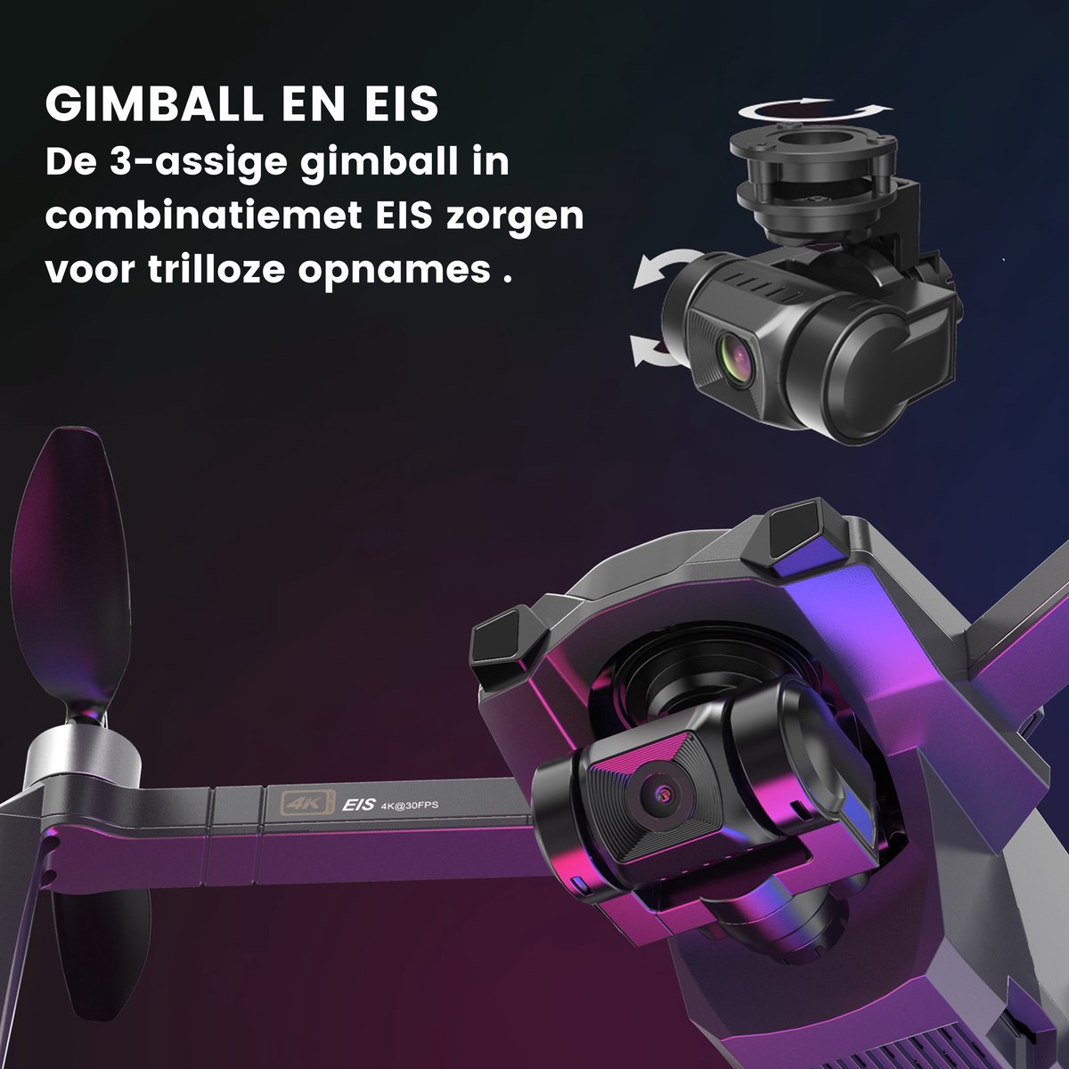 Killerbee RC Killerbee PRO 1 Raptor - 4K GPS drone met camera thumbnail 2