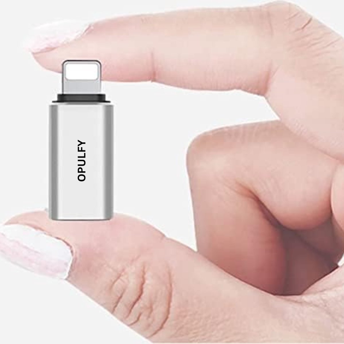 Opulfy - Lightning naar USB-C Adapter - USB C adapter - USB C - USB stick - USB-C kabels - USB C hub - Lightning USB kabel - Telefoon - Laptop
