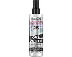 Redken One United Leave-In Treatment - 25-in-1 Multi-Benefit Leave-In Spray - Verzorgend, Hittebeschermend & Gladmakend - Voor Alle Haartypes - 150ML