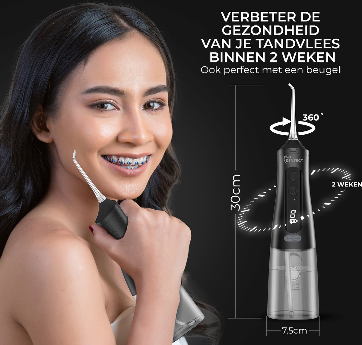 Waterflosser Dentect - Elektrische Mondreiniger thumbnail 5