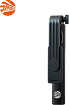 MG - Selfie Stick Met Standaard - Afstelbare Selfiestick - Afstandbedienbare Selfiestick - Zwart