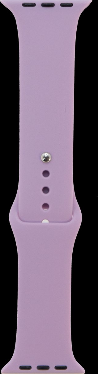 smartwatch bandje Silicoon voor watch bandje - Lavendel- Geschikt Voor 38 - 40 - 41mm - Smartwatch Siliconen Bandje