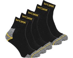 Work werksokken | kort model | katoen | 5 paar | Maat 39-42