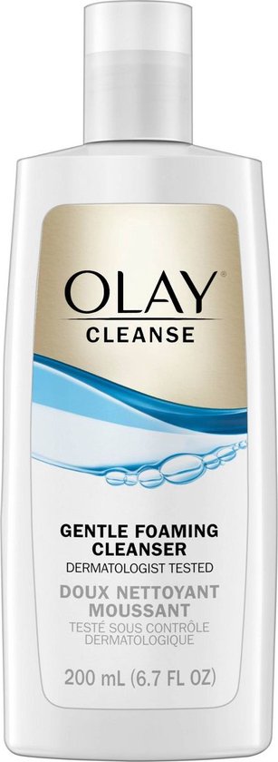 Olay Cleanse Gentle Foaming Face Cleanser - Parfumvrij - Olievrij - Schuimende gezichtswas - Foaming Cleanser - Reinigingsgel - Reinigingsschuim - Mannen & Vrouwen - Gevoelige huid