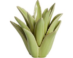 Light&living Theelicht Ø24,5x23 cm CACTUS keramiek licht groen