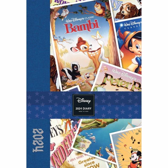 Calendrier 2024 des Posters Vintage Disney | bol