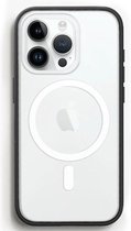 Woodcessories ECO724, Housse, Apple, iPhone 15 Pro Max, 17 cm (6.7"), Noir, Transparent