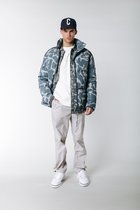 Colourful Rebel Finch Clean Camo Puffer Jacket - XL