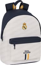 Real Madrid Laptop Rugzak, Logo - 14,1" - 42 x 31 x 16 cm - Polyester