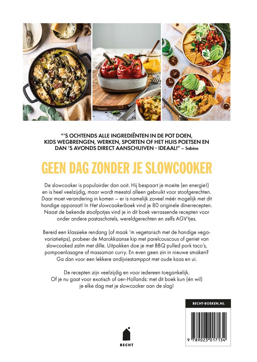 Het slowcookerboek - back cover