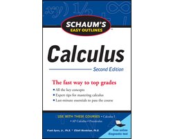 Omslag van Schaums Easy Outline Of Calculus