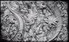 Fotobehang - Vlies Behang - Bloemen Kunst op een Witte Bakstenen Muur - 312 x 219 cm