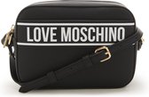 Love Moschino Dames Crossbody tasFestivaltas Kunstleer - Zwart