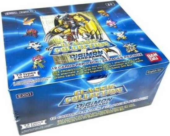 Digimon Card Game Classic Collection EX-01 Booster Display (24 packs) | Games | bol Digimon Card Game Classic Collection EX-01 Booster Display (24 packs) | Games | bol