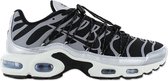 Nike Air Max Plus TN (W) - Lace Toggle - Chaussures pour femmes de Baskets pour femmes pour femmes Zwart- Argent FD0799-001 - Taille UE 36,5 US 6