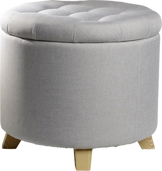 BRIAN & DANY Zitbank met opbergruimte, zitkruk, voetenbank, opvouwbare zitkist, kruk met deksel, bruin, 76 x 38 x 38 cm BRIAN & DANY Zitbank met opbergruimte, zitkruk, voetenbank, opvouwbare zitkist, kruk met deksel, bruin, 76 x 38 x 38 cm
