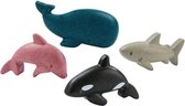 PlanToys Houten Speelgoed Zeedieren set