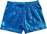 Sparkle&Dream Turnbroekje Mystic Ocean Blauw - Maat CME 122/128 - Gympakje voor Turnen, Acro, Trampoline en Gymnastiek
