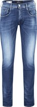 Replay Anbass Hyperflex Re-Used Slim Fit Jeans White Shades Medium Blue