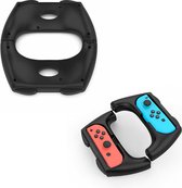 Grip Kit Set 2 in 1 Hand Gripsvoor geschikt voor Nintendo Switch Joy-con - joycon grip - switch stuur