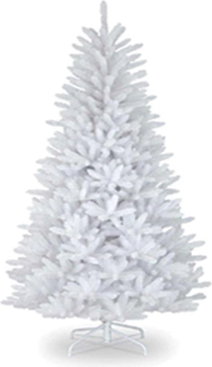 Alaskan Pine Zwart/Groen/Wit Kerst Bushy Kijken Kunstboom Met Metalen Stand Xmas Home decor, PVC, 6Ft/180CM