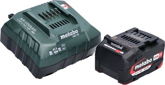 Metabo MS 18 LTX 15 accu-houtzaag 18 V 15 cm 5 m/s + 1x accu 4,0 Ah + oplader — afbeelding 4