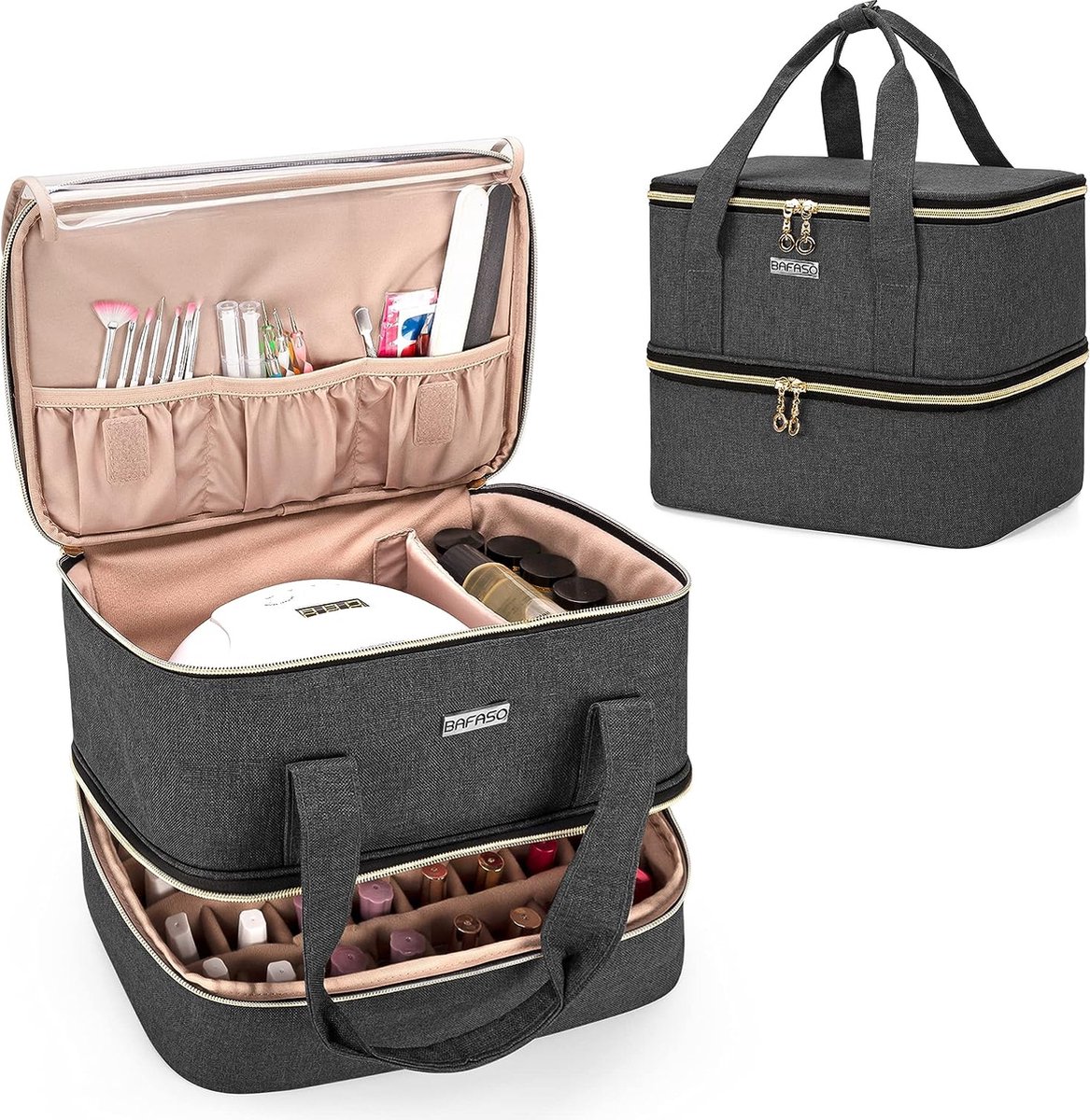 XYJG Silk Bag Organiser Insert Fits Hermes Picotin 18/22, Luxury Handbag Organiser &Tote Shaper Insert (PC18, Konjac Purple