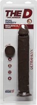 Doc Johnson Realistic D - Realistische ULTRASKYN Dildo - 30 cm chocolate