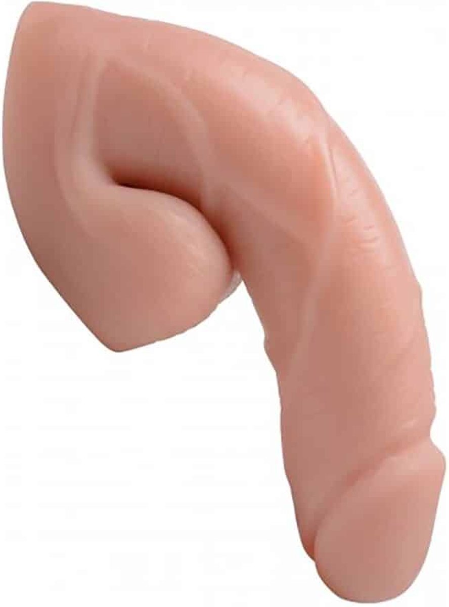 Goedkoopste XR Brands Large Bulge - Packer Dildo - 6 / 16,5 cm vanilla / ivory